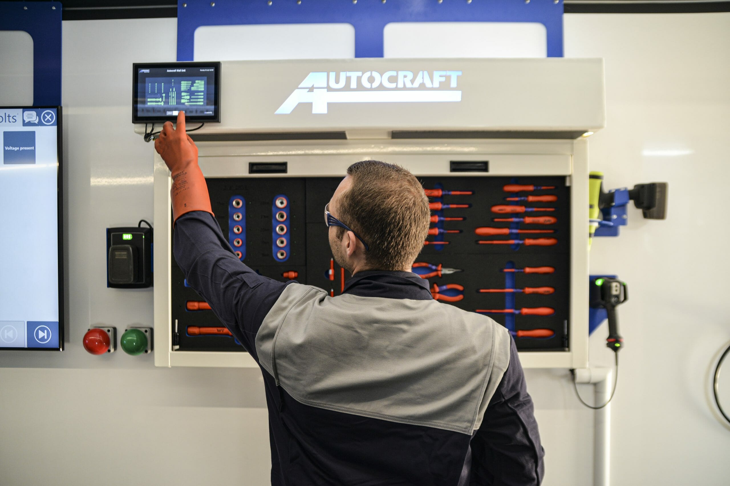 Autocraft's patented system utilises RFID High voltage tooling